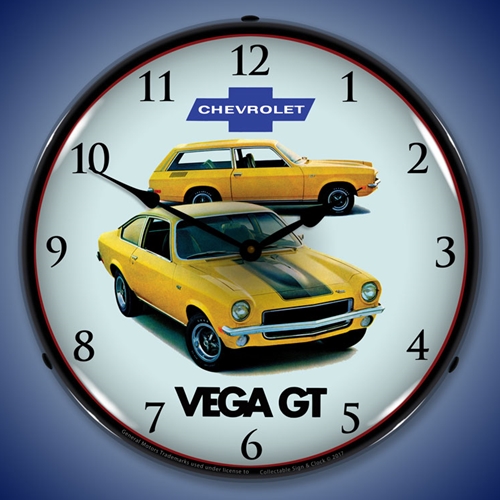 1971 Vega GT LED Backlit Clock