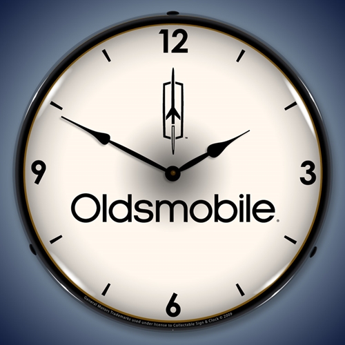 Oldsmobile LED Backlit Clock