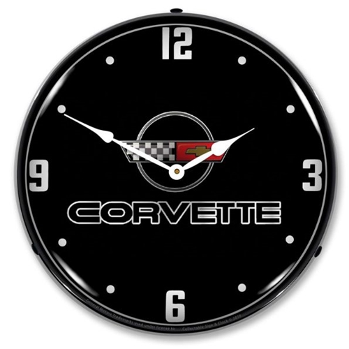 C4 Corvette LED Backlit Clock