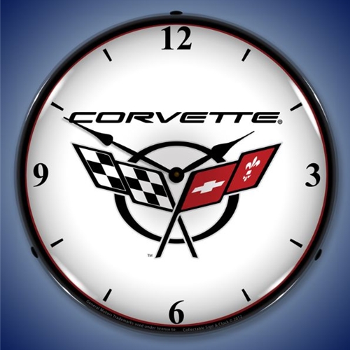 C5 Corvette LED Backlit Clock