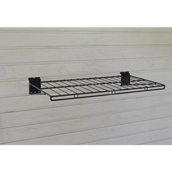 24 inch x 12 inch Big Wire Shelf for Slatwall Storage