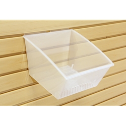 Reach-in Storage Bins for Slatwall - PopBox Tilt Medium