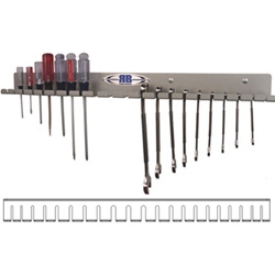 Aluminum Wrench -  Screwdriver Wall Organizer Tool Storage Rack