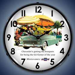 1955 Bel Air Convertible LED Backlit Clock