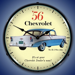 1956 Chevrolet  Two Ten LED Backlit Clock