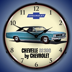 1967 Chevelle SS 396 LED Backlit Clock