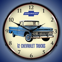 1962 Chevrolet Truck LED Backlit Clock