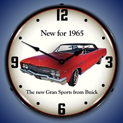 1965 Buick GS LED Backlit Clock