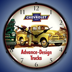 1954 Chevrolet Truck LED Backlit Clock