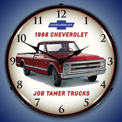 1968 Chevrolet Truck LED Backlit Clock