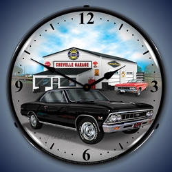 1966 Chevelle LED Backlit Clock