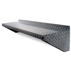 Aluminum Diamond Plate Wall Shelf