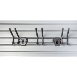 Long Tool Bar - 24 in. Locking Hook Hanger Organizer for Slatwall