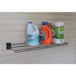 30 inch x 12 inch Large Wire Shelf for Slatwall Storage