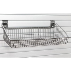 Extra Large Wire Basket for storeWALL Slatwall Storage