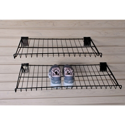 Angled Wire Shelf - Shoe Shelf