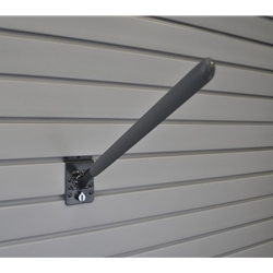 Angled Pole Hook Hanger for HandiWall storeWALL Slatwall Storage
