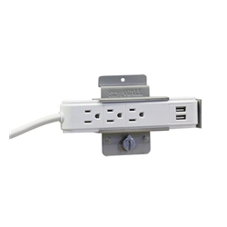 storeWALL Power Strip for Slatwall Storage