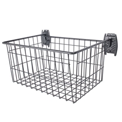 Big Heavy Duty Deep Wire Basket for Slatwall