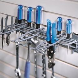 Hand Tool Rack for Slatwall Wall Organizers